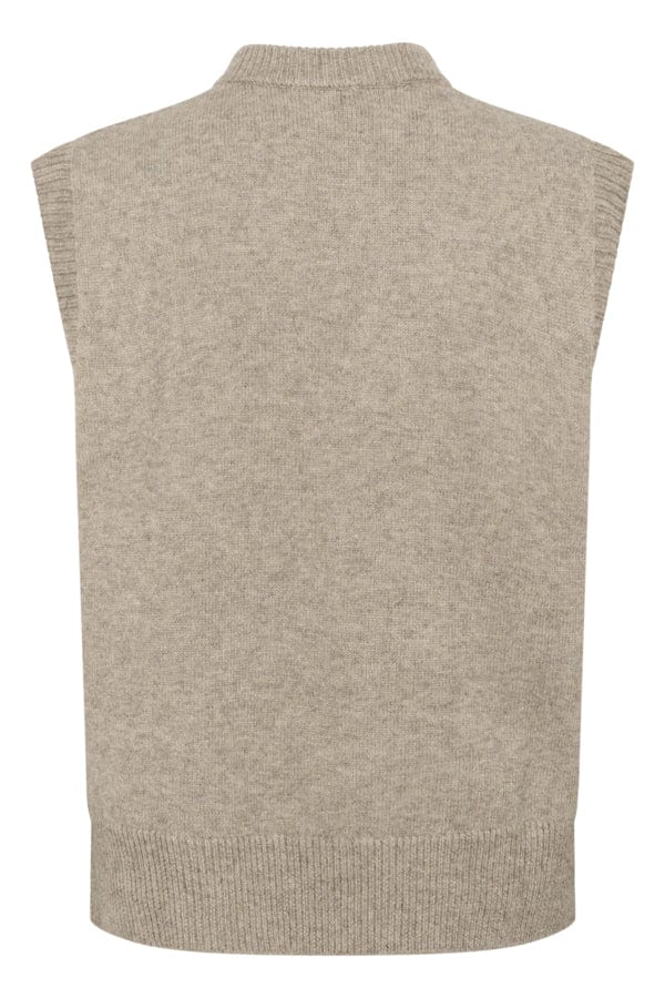 CREAM Knit Waistcoat