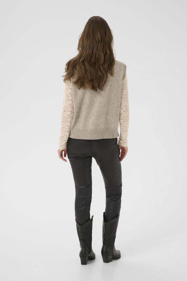 CREAM Knit Waistcoat