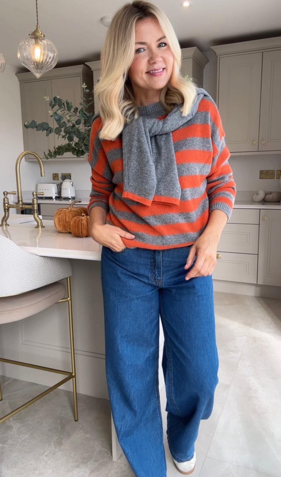 ART Stripe Fine Knit