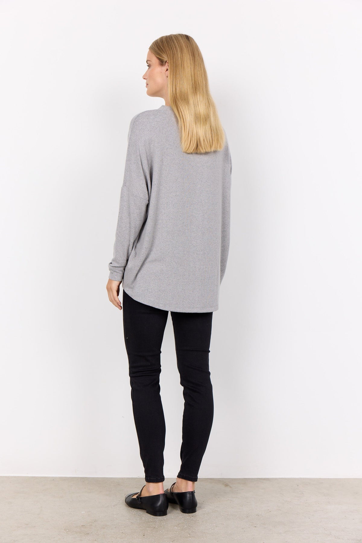 Soyaconcept V-neck Soft Fleece Top