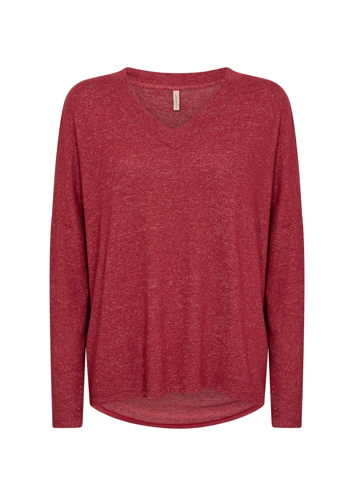 Soyaconcept V-neck Soft Fleece Top