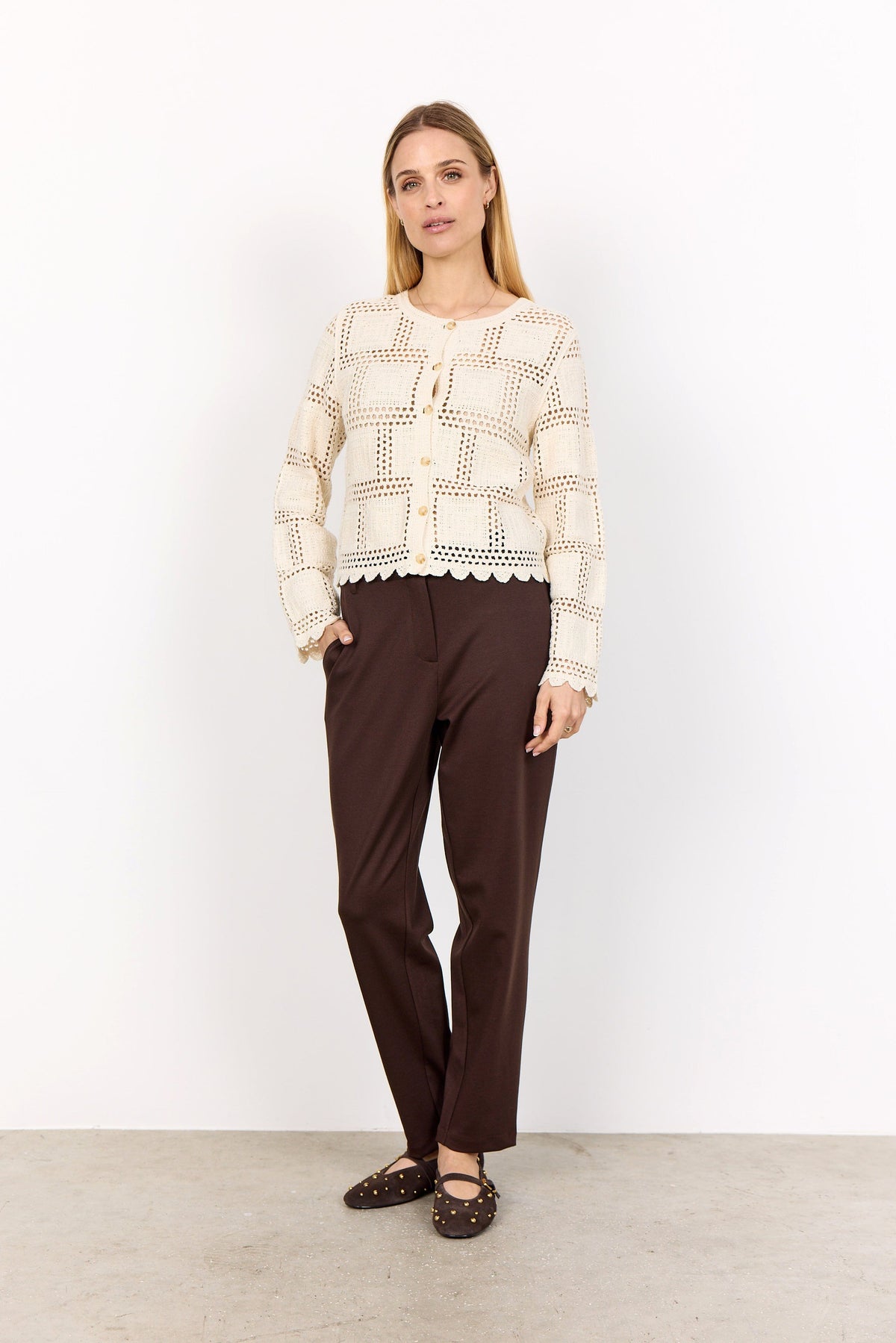 Soyaconcept Crochet Cardigan