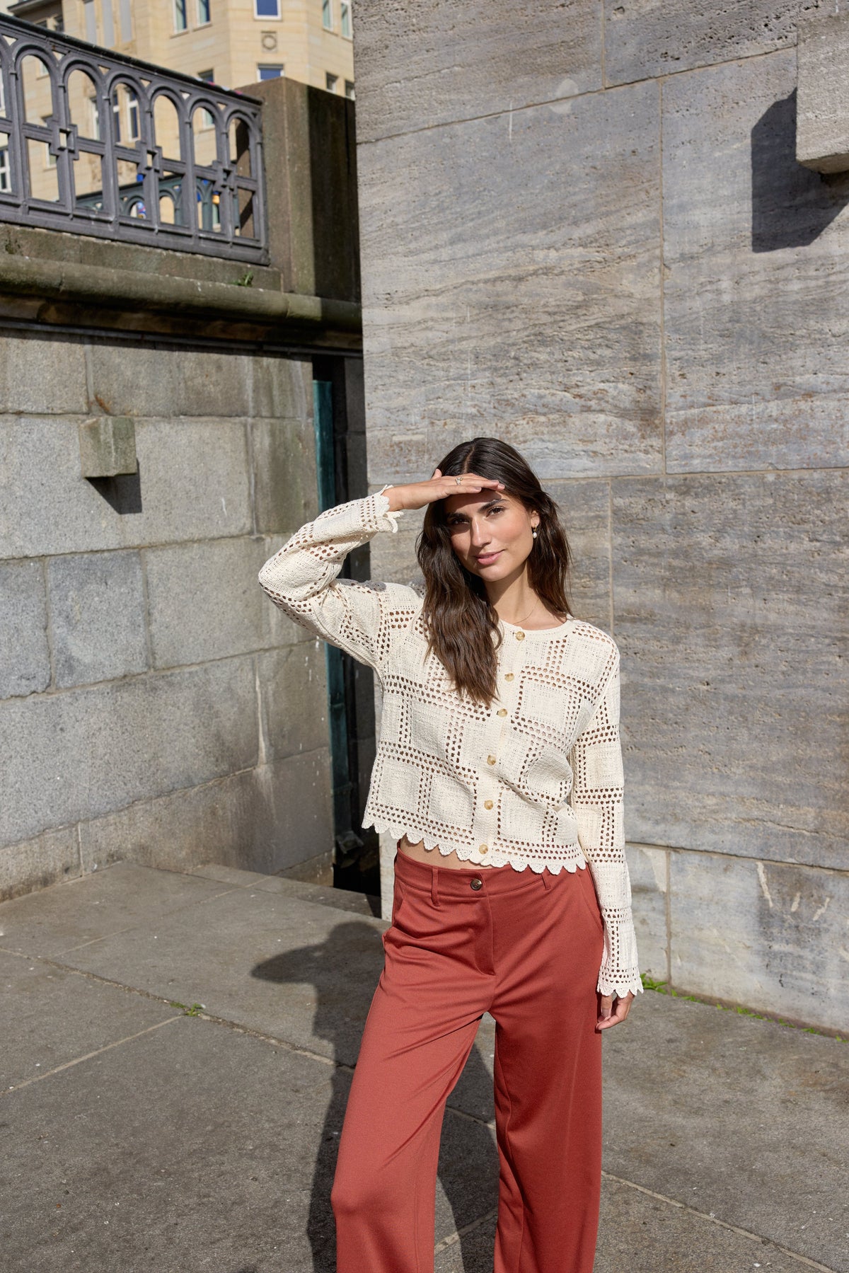 Soyaconcept Crochet Cardigan