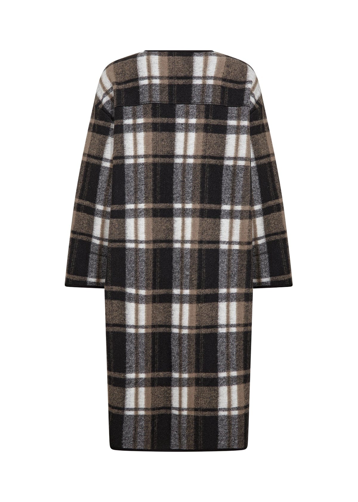 Soyaconcept Check Long Coatigan