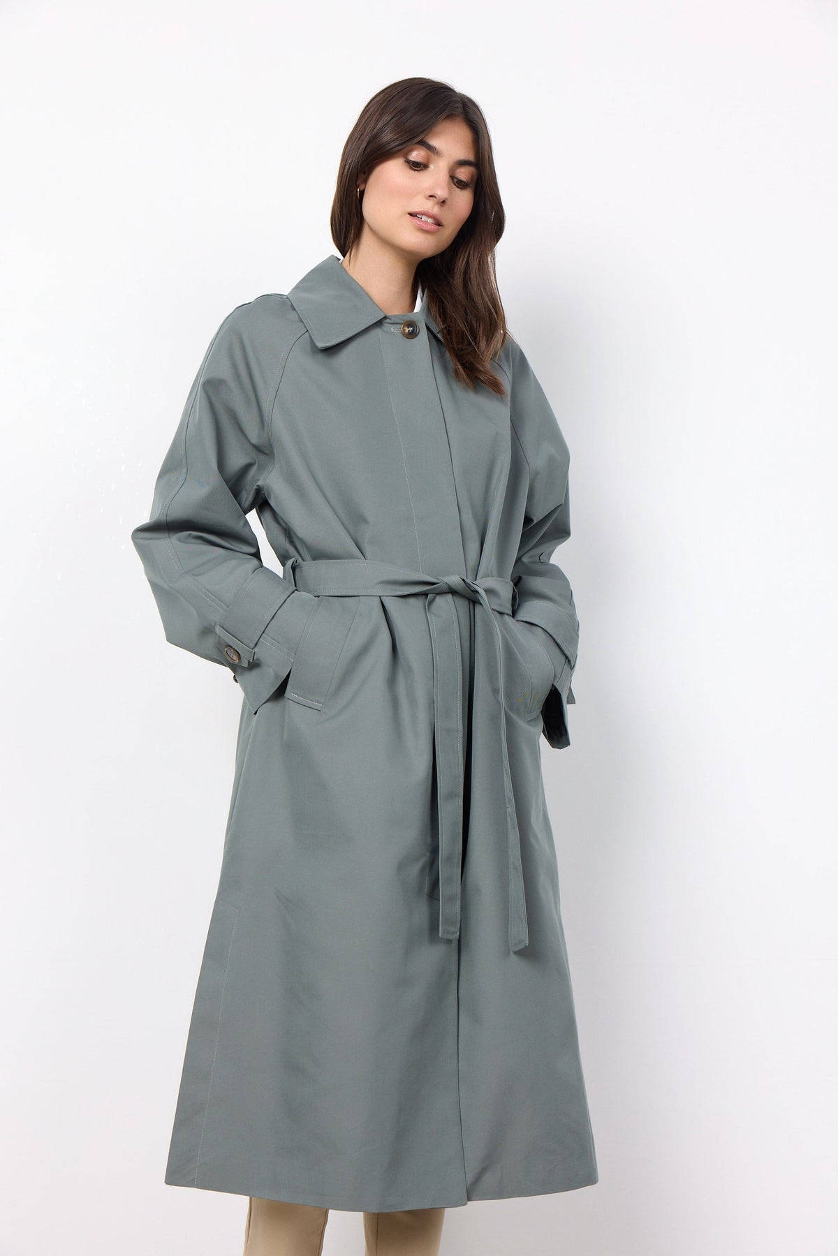 Soyaconcept Long Trench Coat