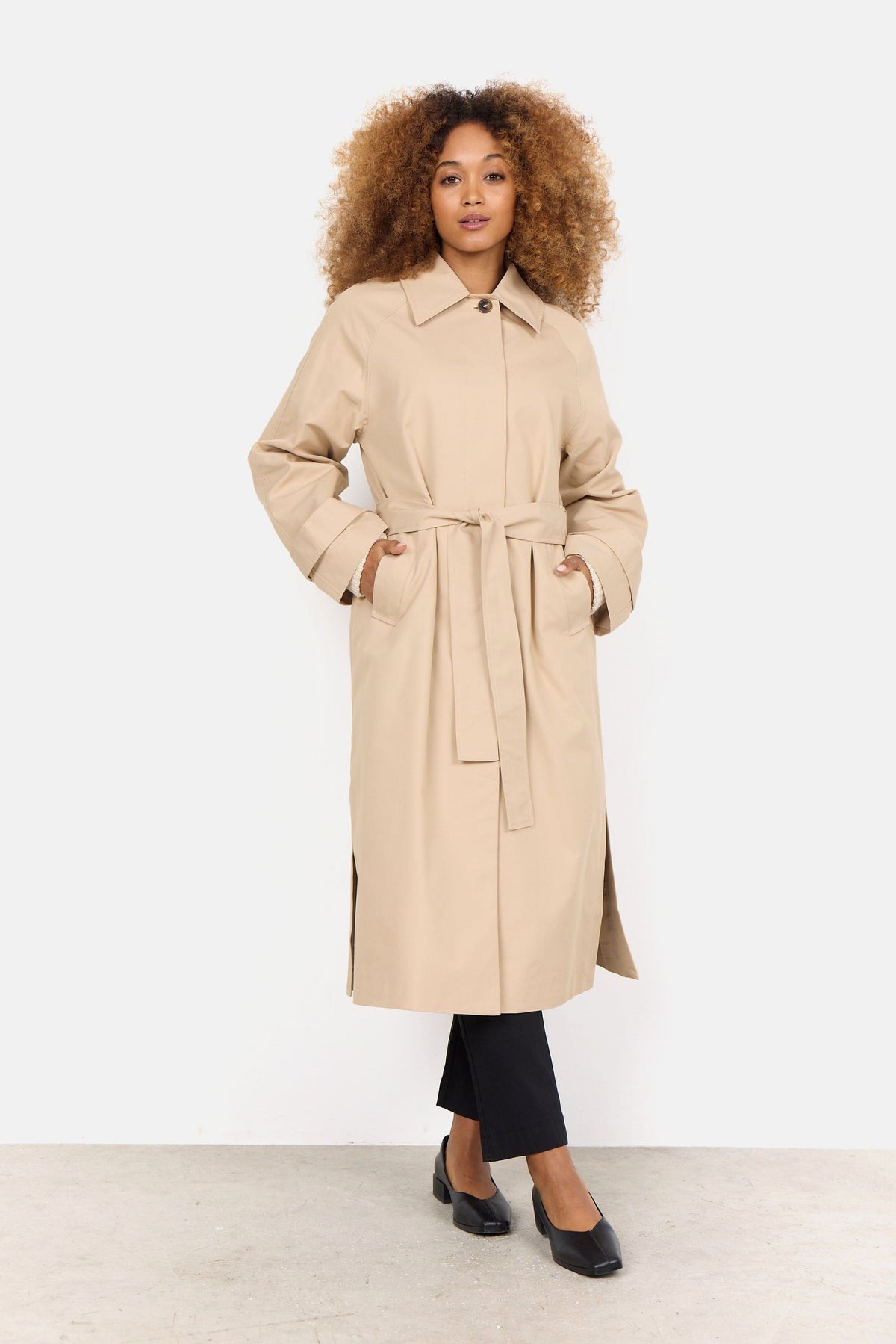 Soyaconcept Long Trench Coat