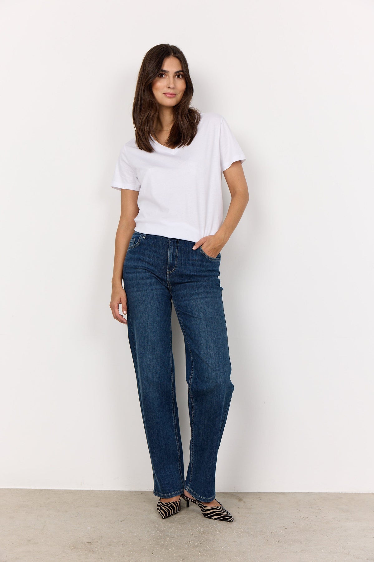 Soyaconcept Straight Leg Jean