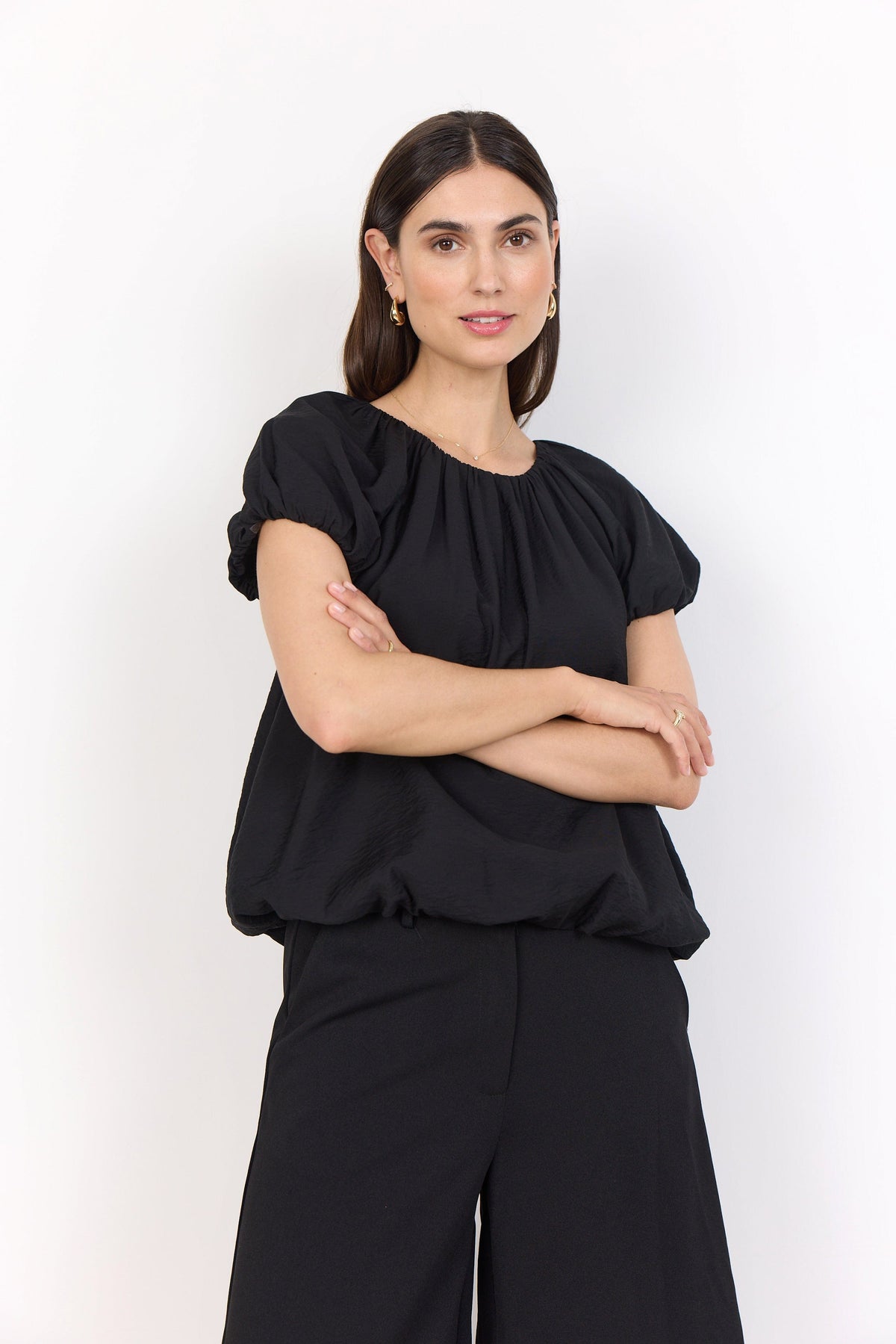 Soyaconcept Bubble Sleeve Top