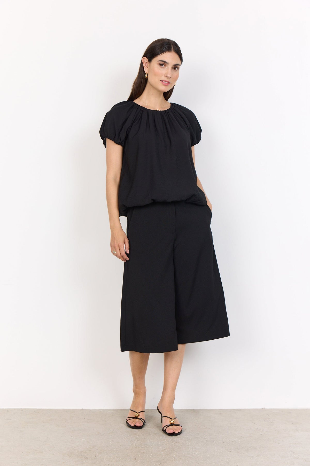Soyaconcept Bubble Sleeve Top