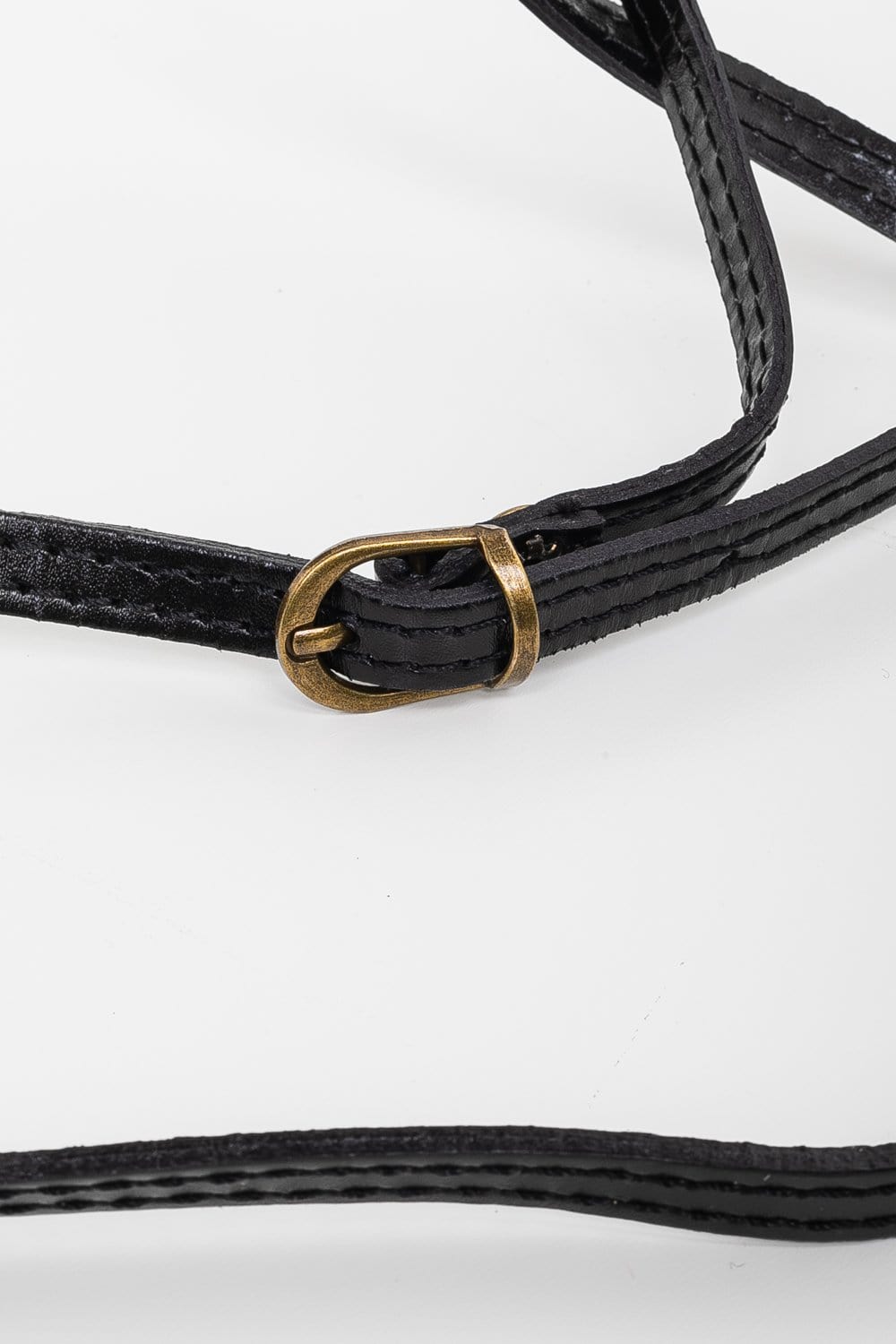 Leather Clasp Bag
