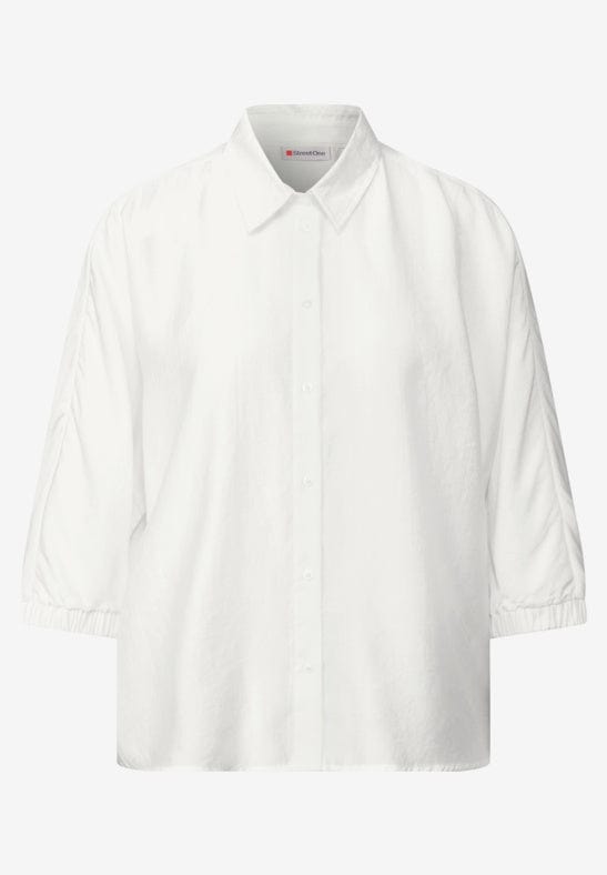 Street One Buttoned Shirt Collar Blouse