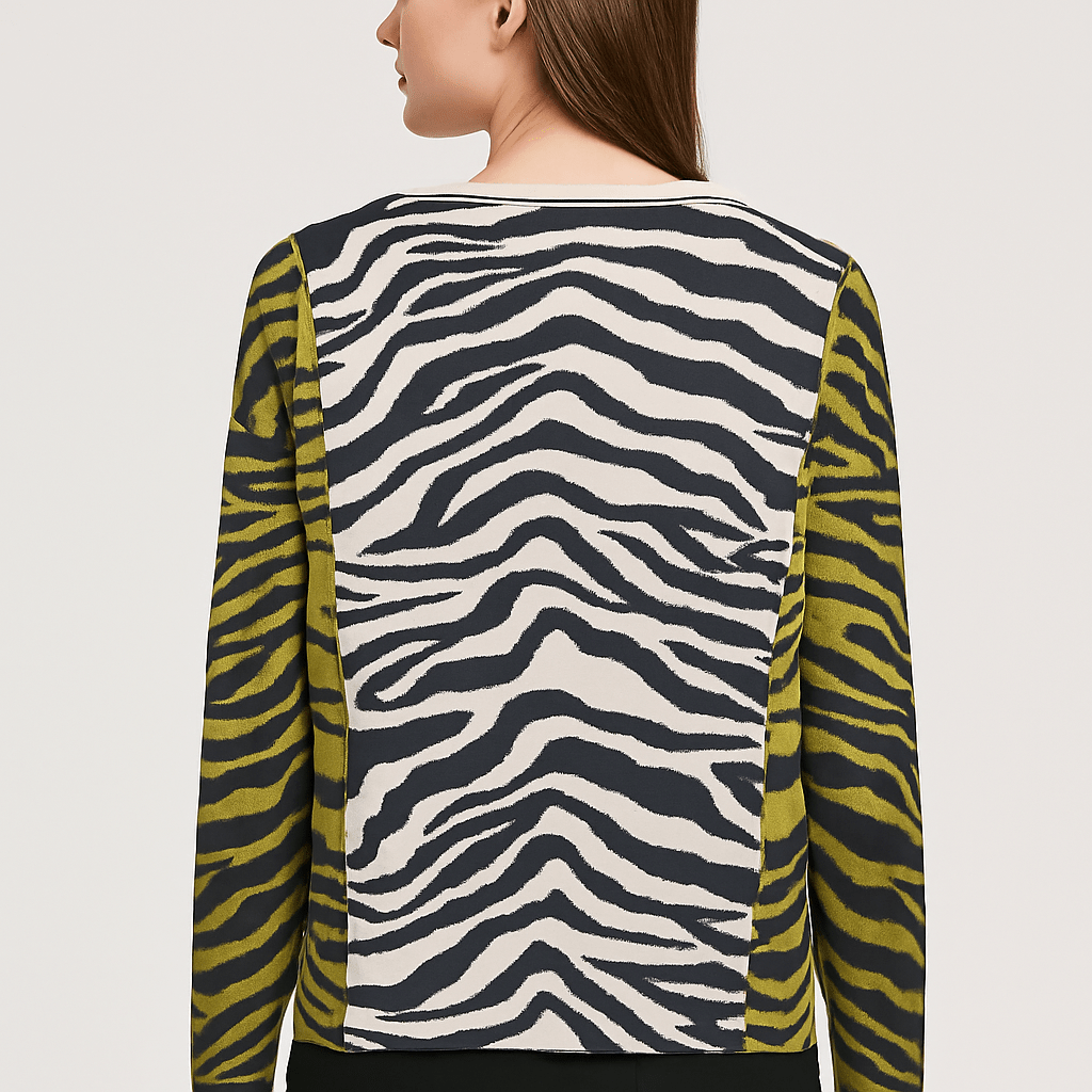Barbara Lebek Animal Print Knit