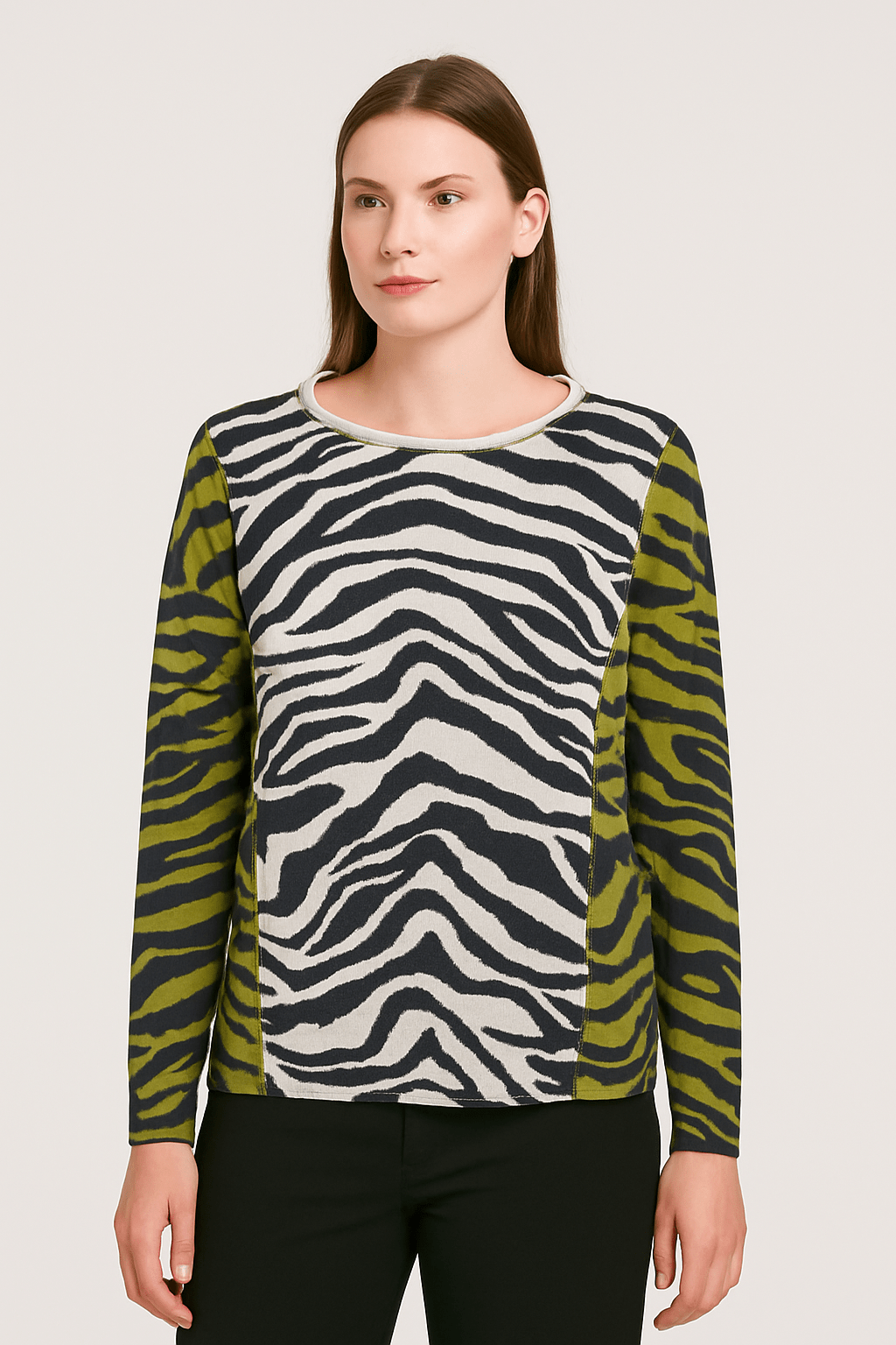 Barbara Lebek Animal Print Knit
