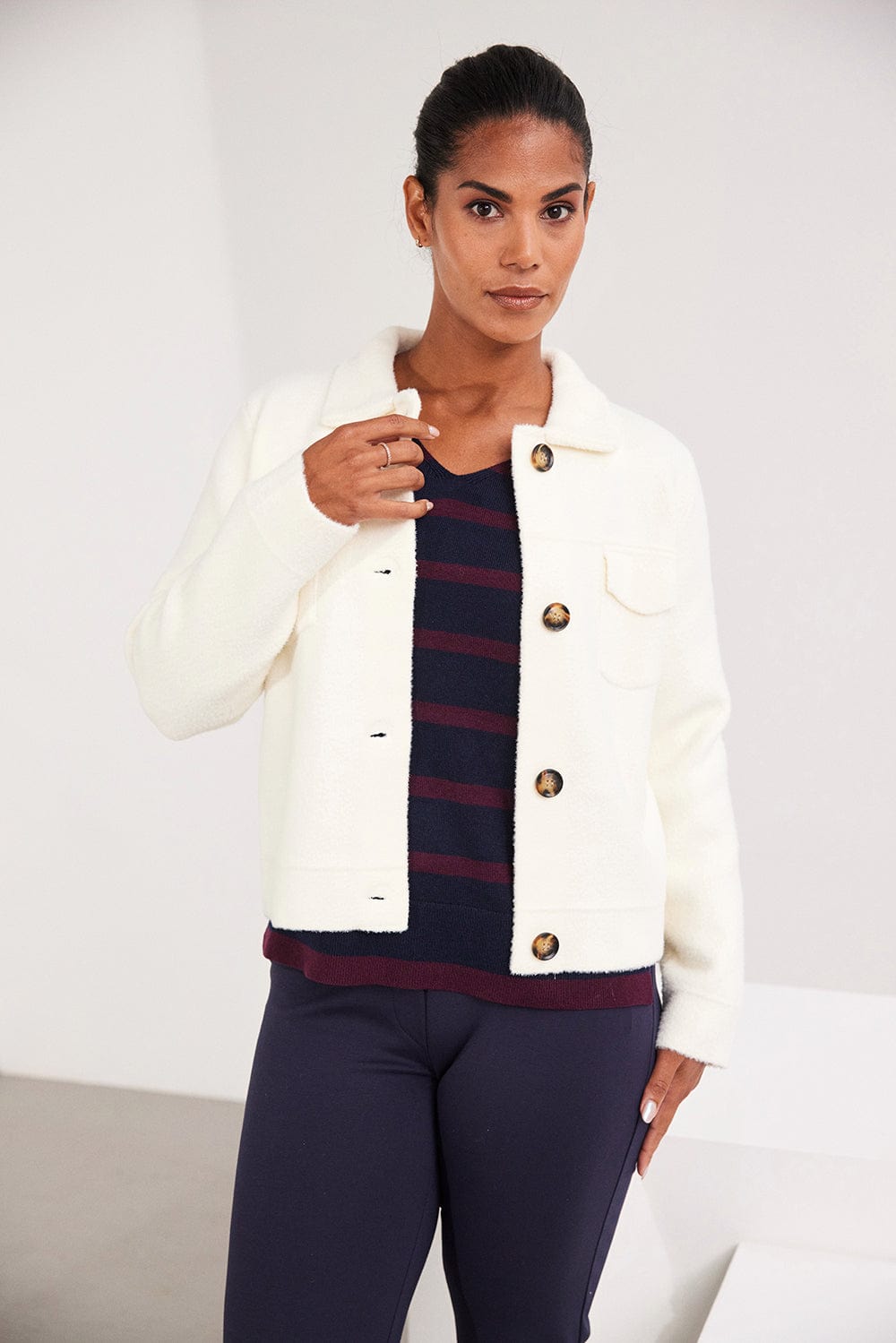 Kartner Pocket Textured Jacket