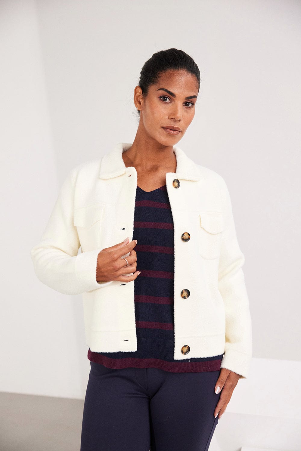 Kartner Pocket Textured Jacket