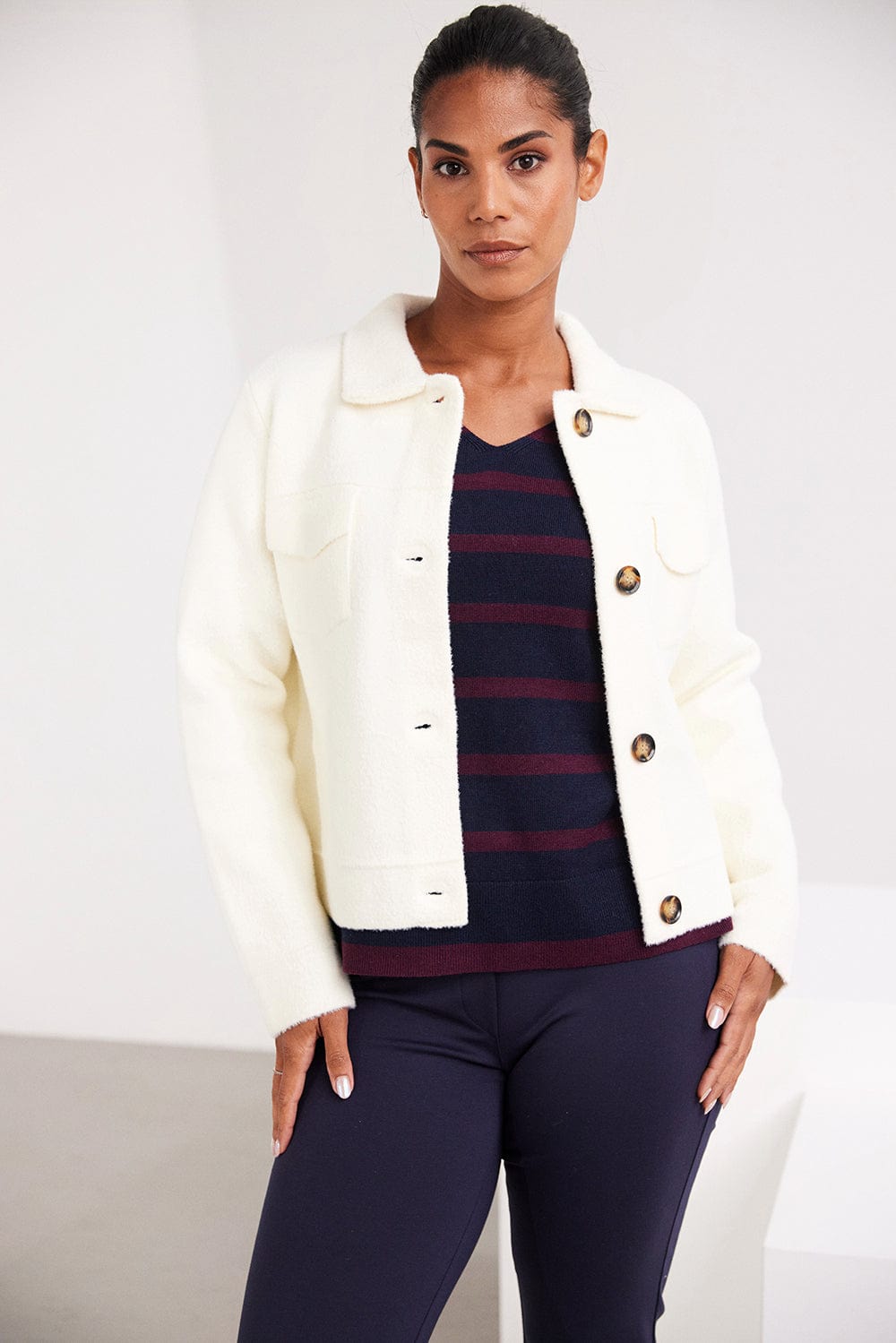 Kartner Pocket Textured Jacket
