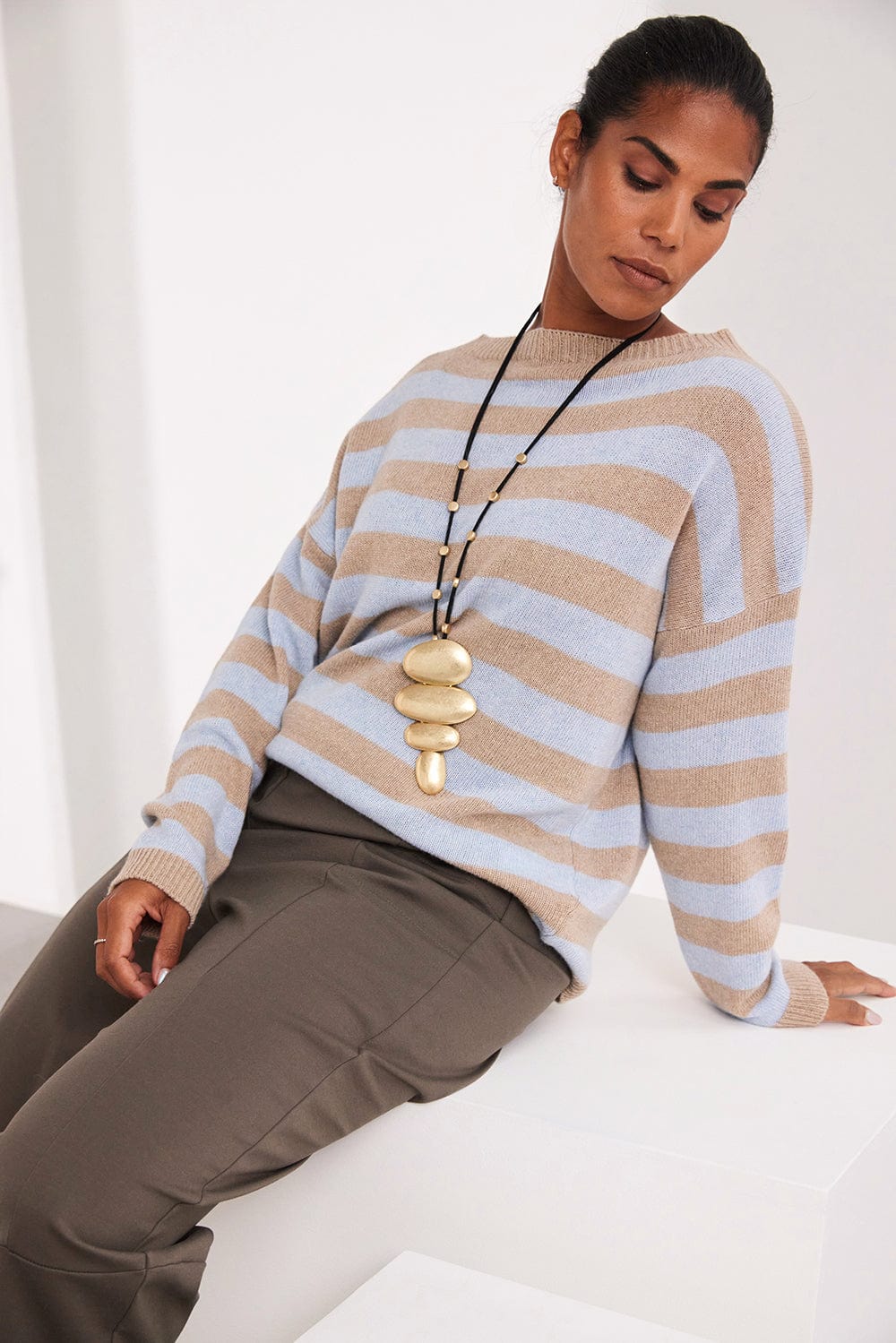 ART Stripe Fine Knit