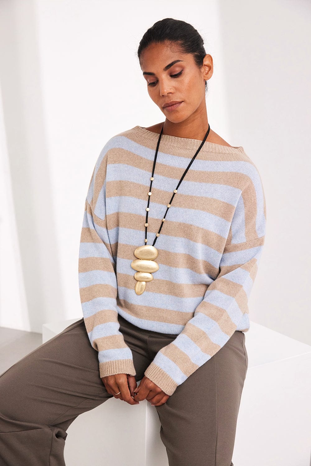 ART Stripe Fine Knit