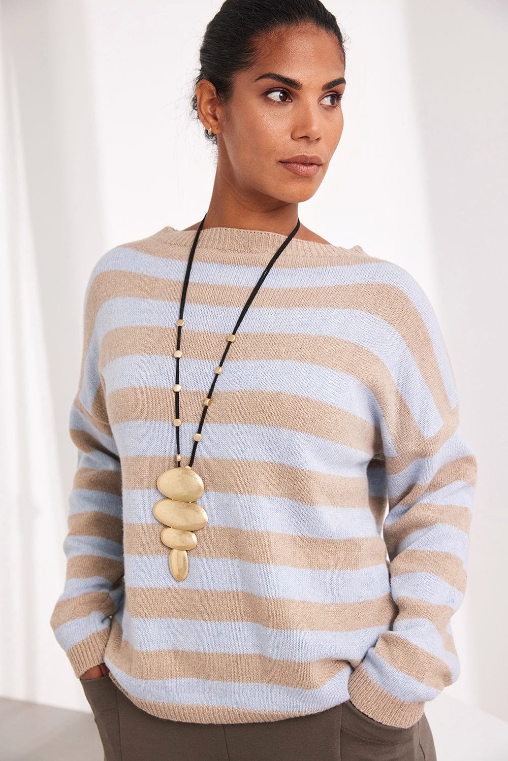 ART Stripe Fine Knit