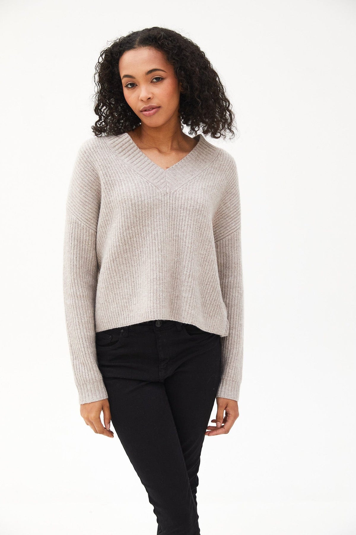 Kartner V-Neck Chunky Knit