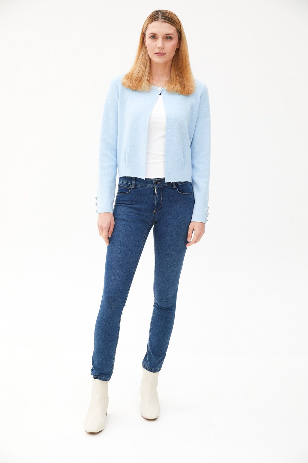 Kartner Pintuck Cardigan