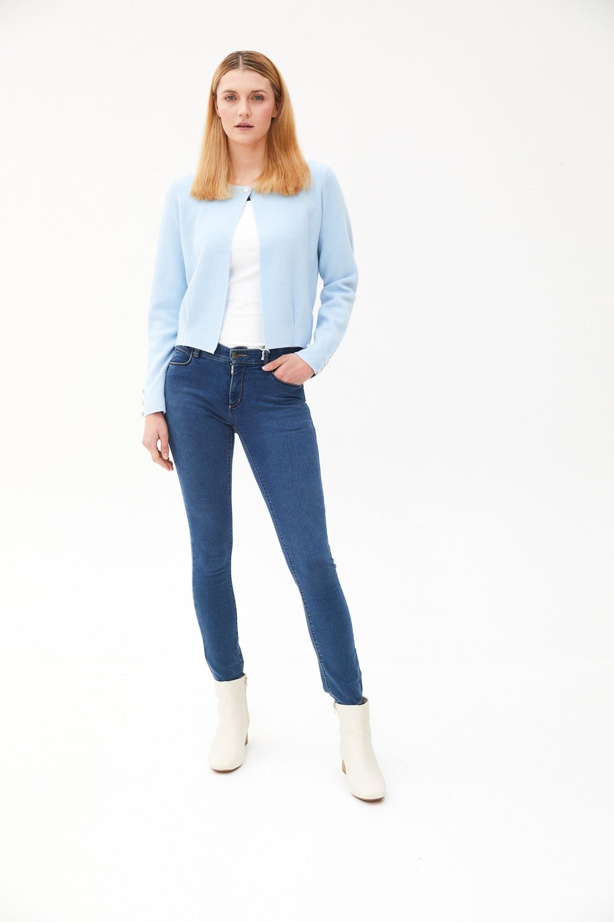 Kartner Pintuck Cardigan