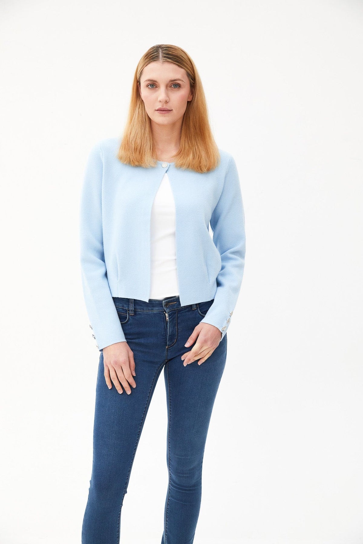 Kartner Pintuck Cardigan