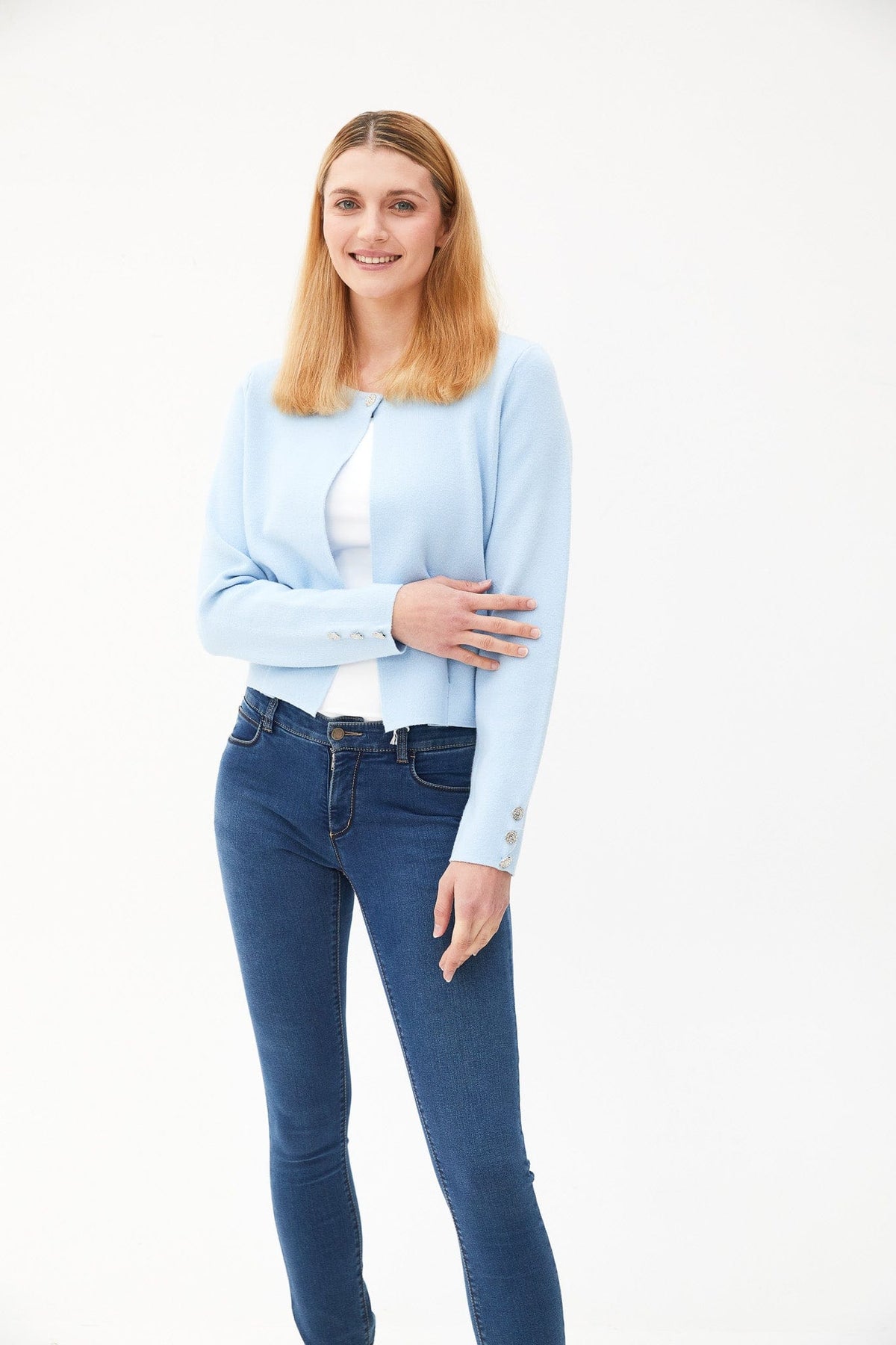 Kartner Pintuck Cardigan