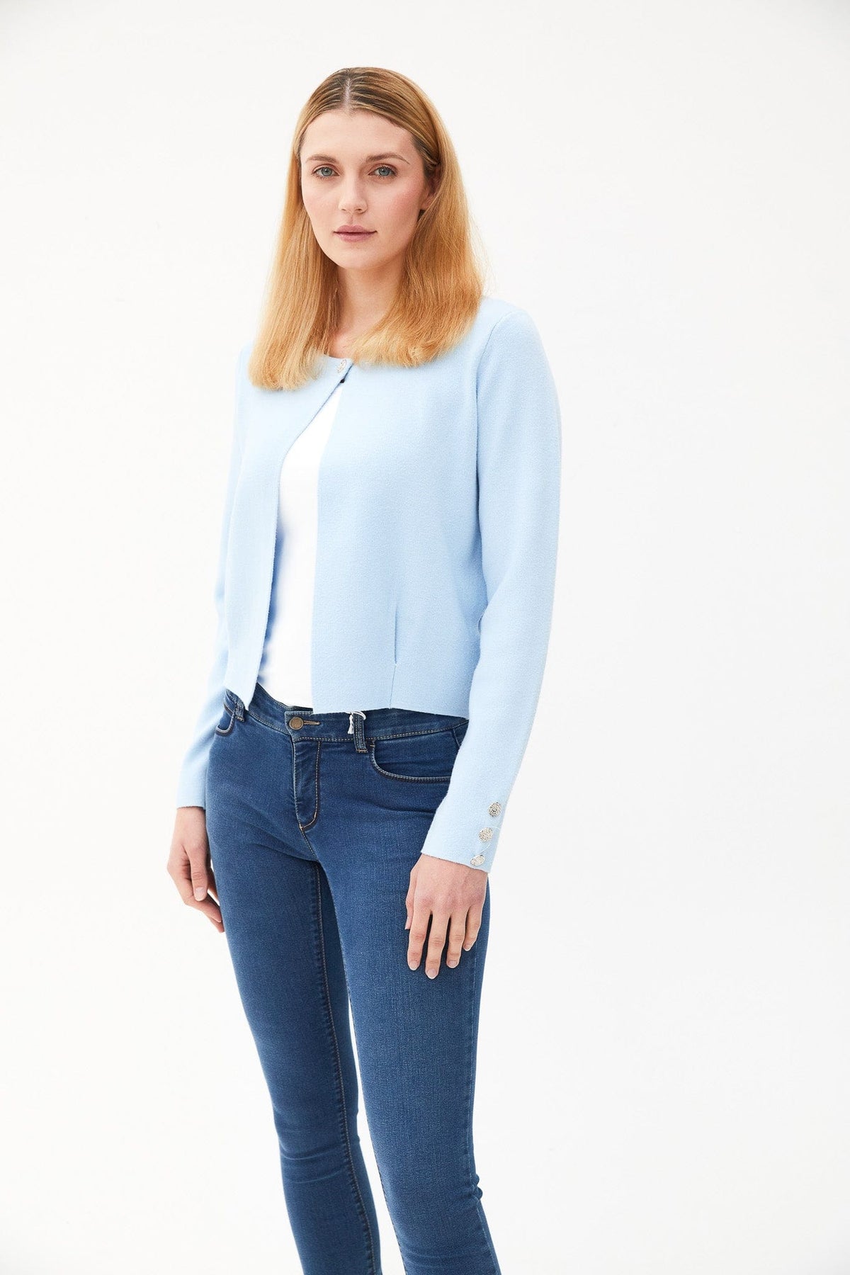 Kartner Pintuck Cardigan