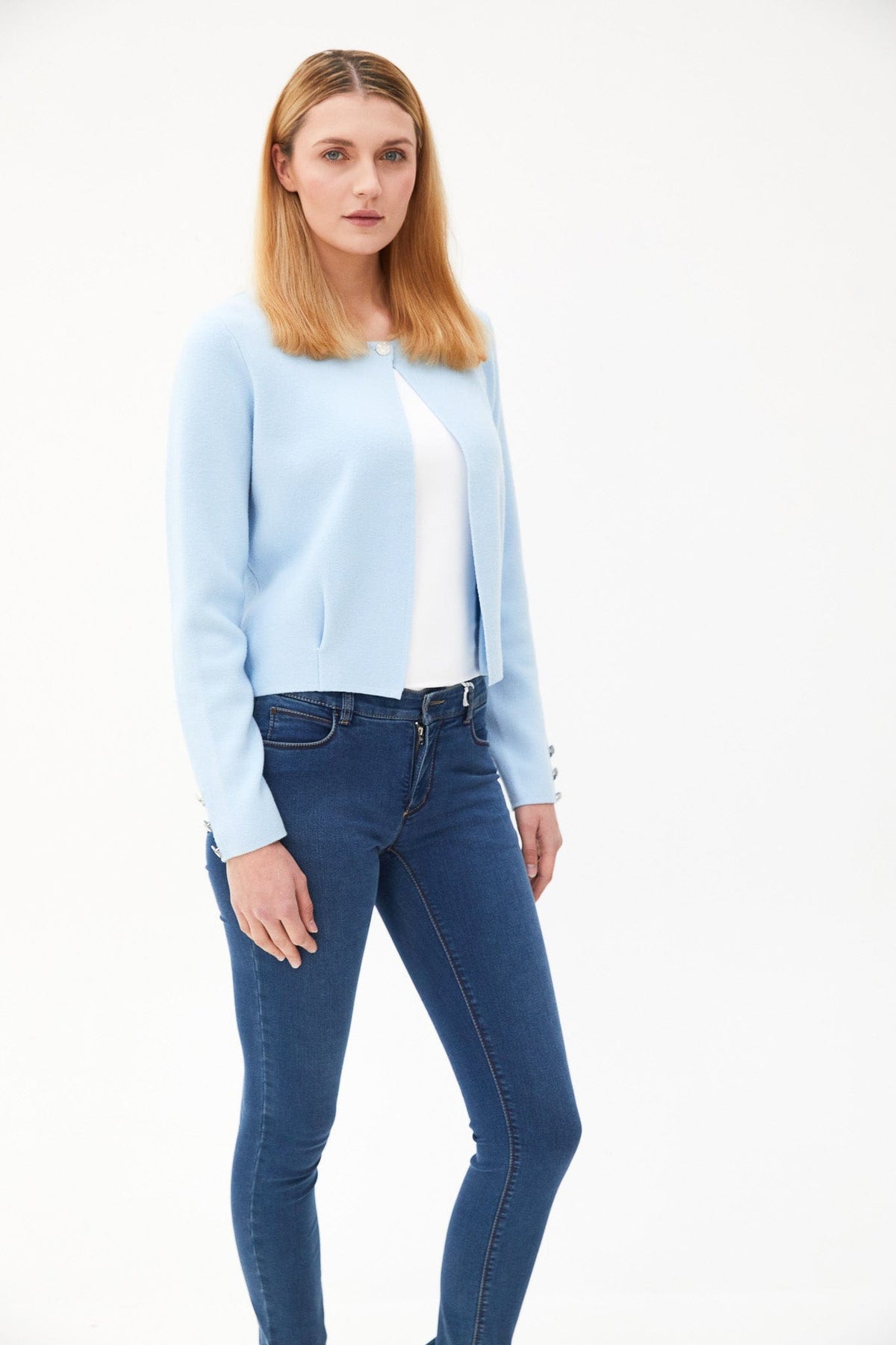 Kartner Pintuck Cardigan