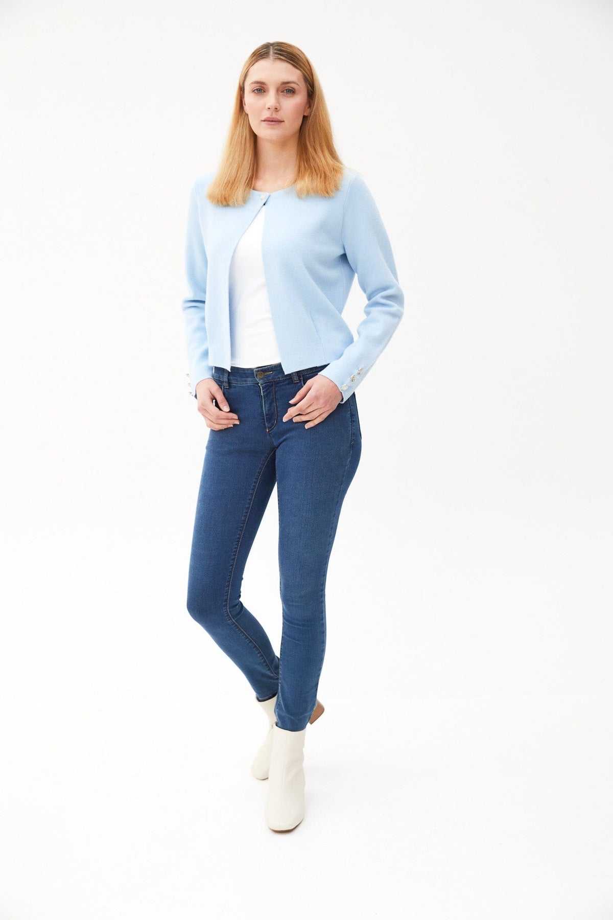 Kartner Pintuck Cardigan