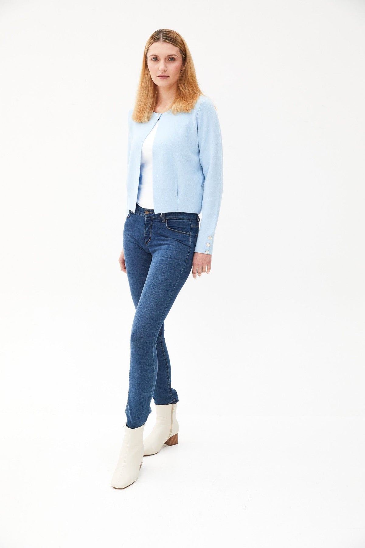 Kartner Pintuck Cardigan