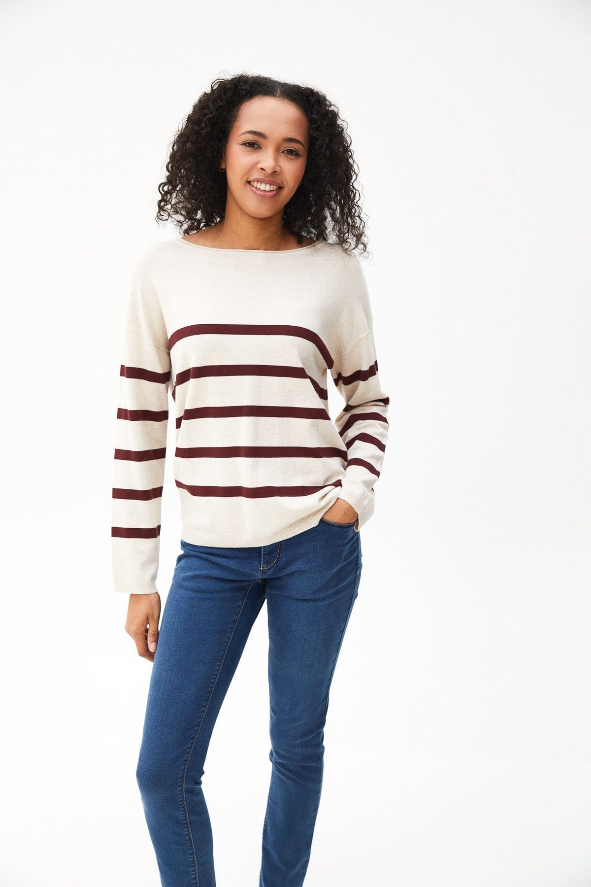 Kartner Thin Stripe Sweater