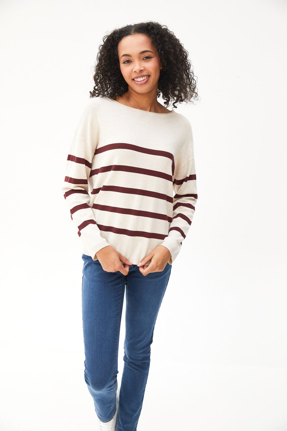 Kartner Thin Stripe Sweater