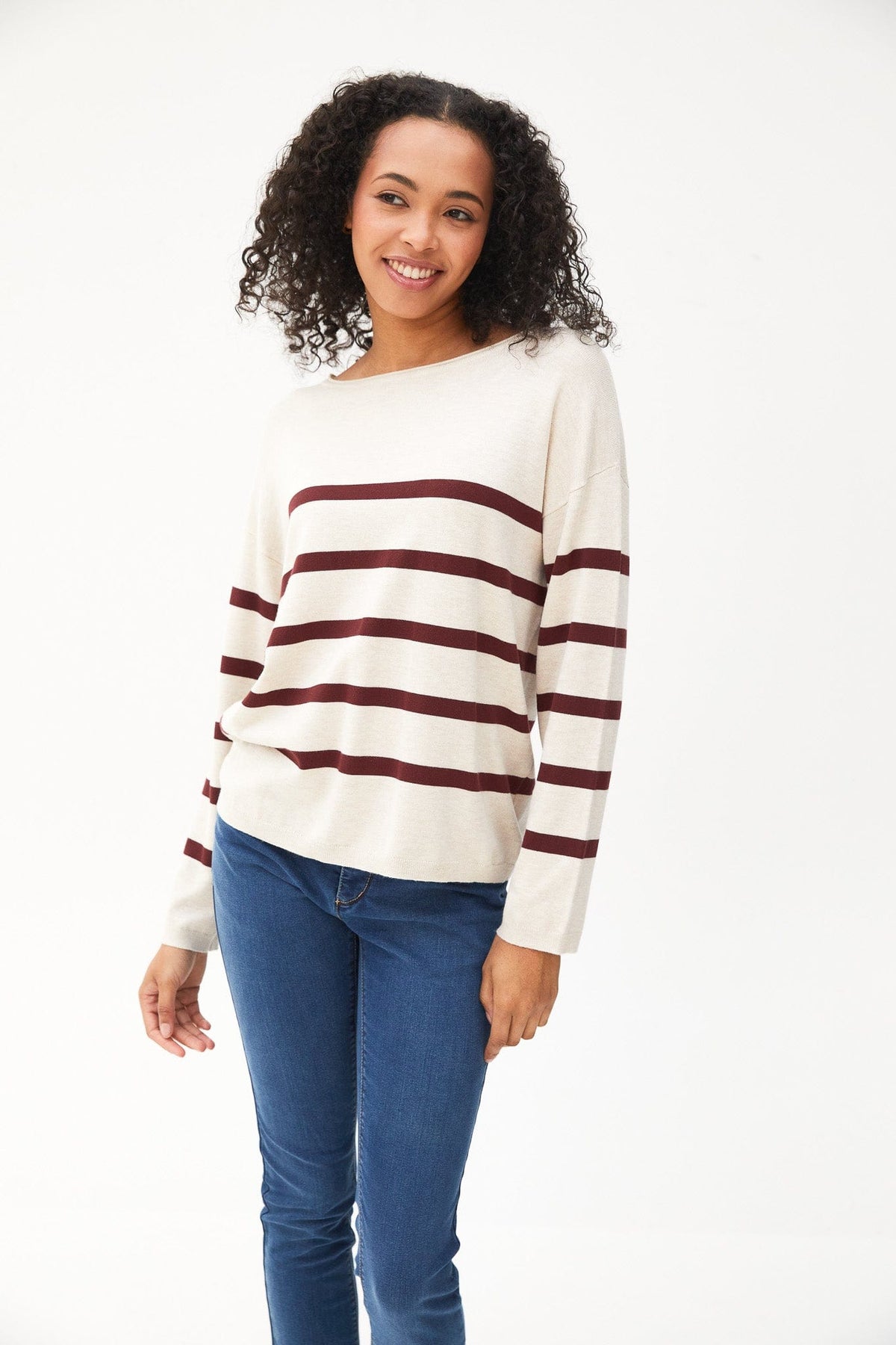 Kartner Thin Stripe Sweater