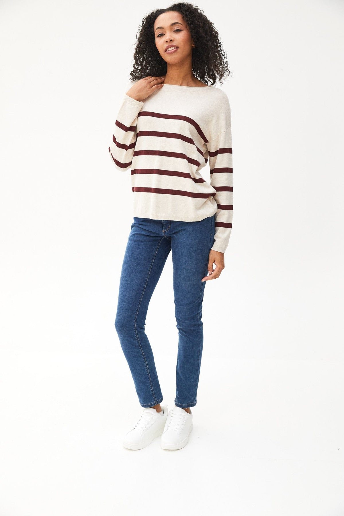 Kartner Thin Stripe Sweater