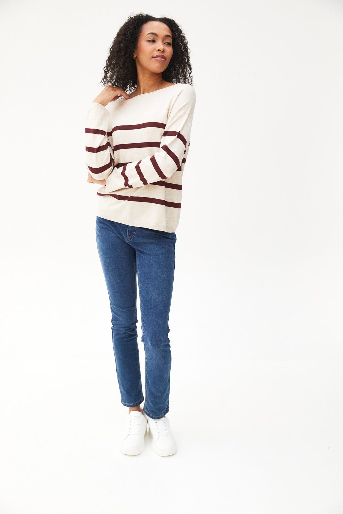 Kartner Thin Stripe Sweater
