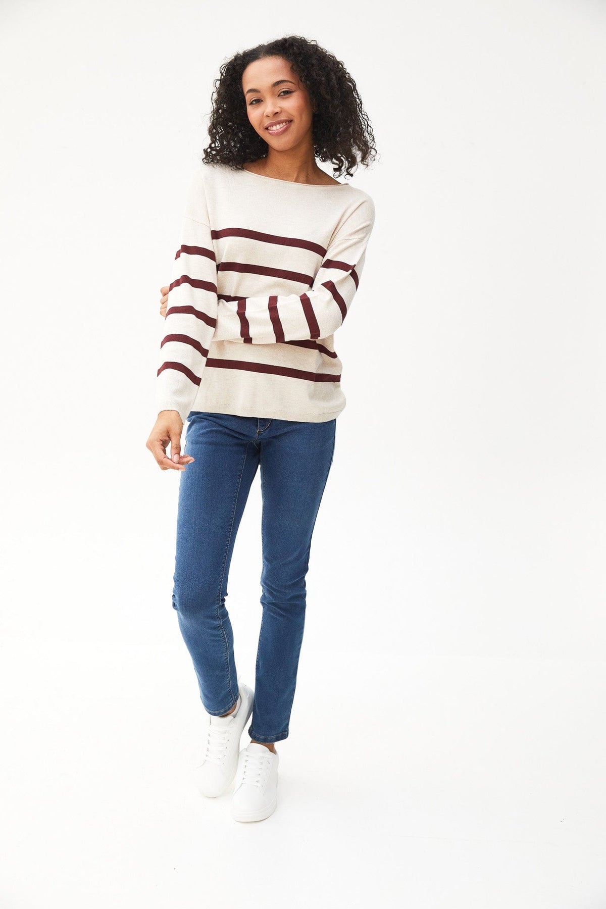 Kartner Thin Stripe Sweater
