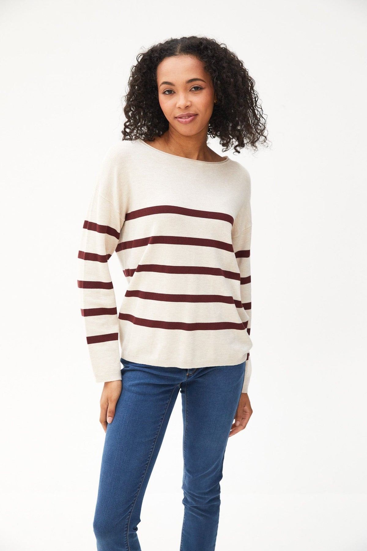 Kartner Thin Stripe Sweater