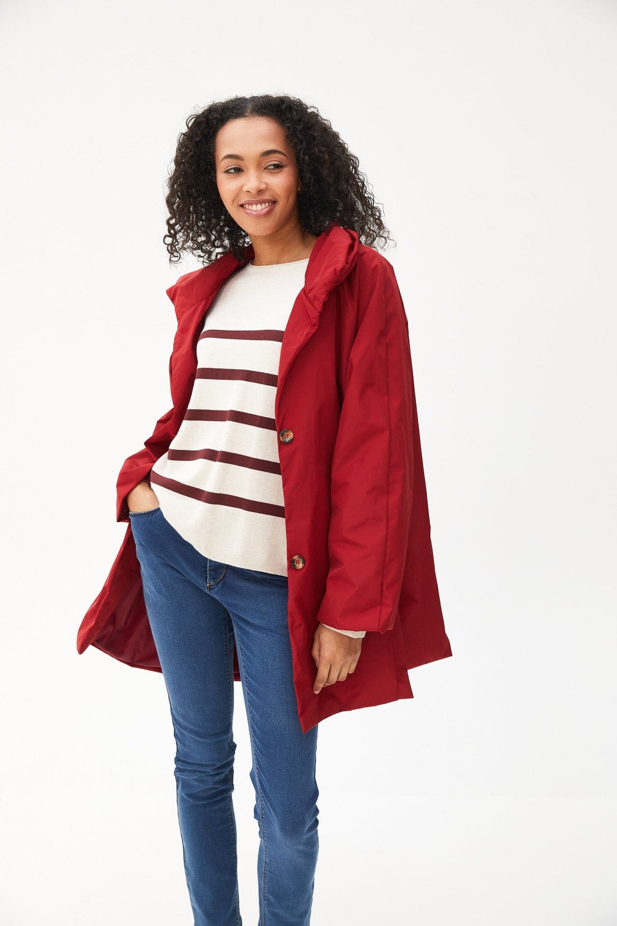 Kartner Thin Stripe Sweater