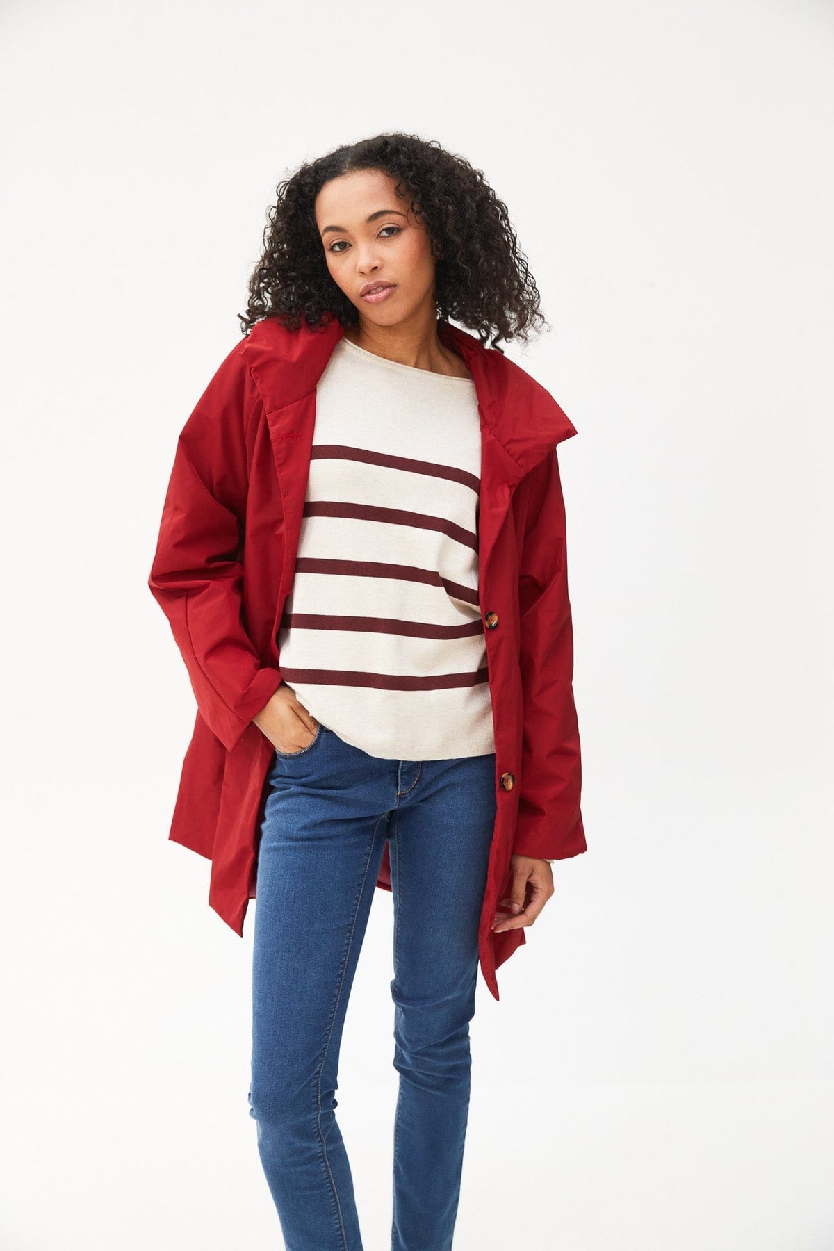 Kartner Thin Stripe Sweater