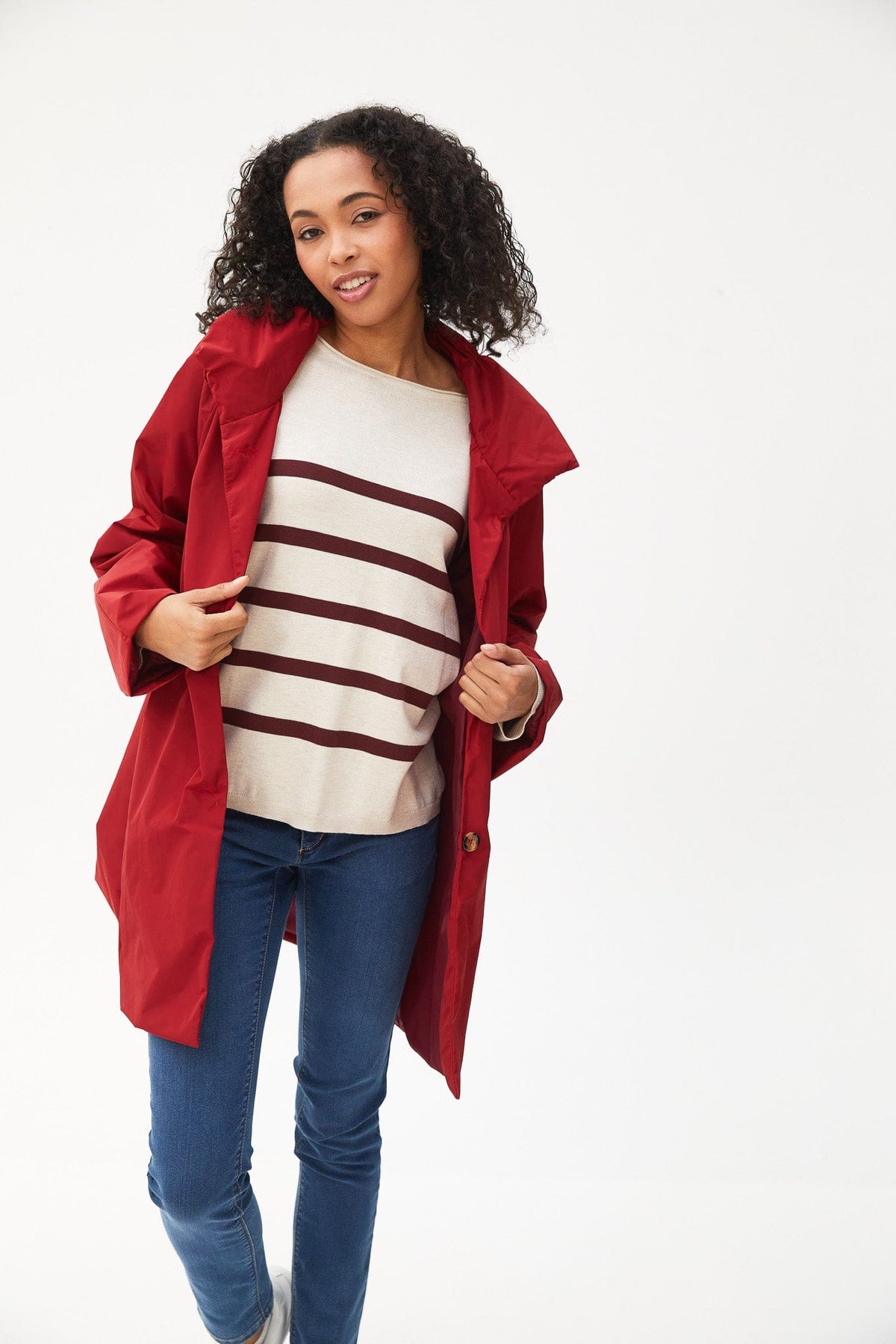 Kartner Thin Stripe Sweater