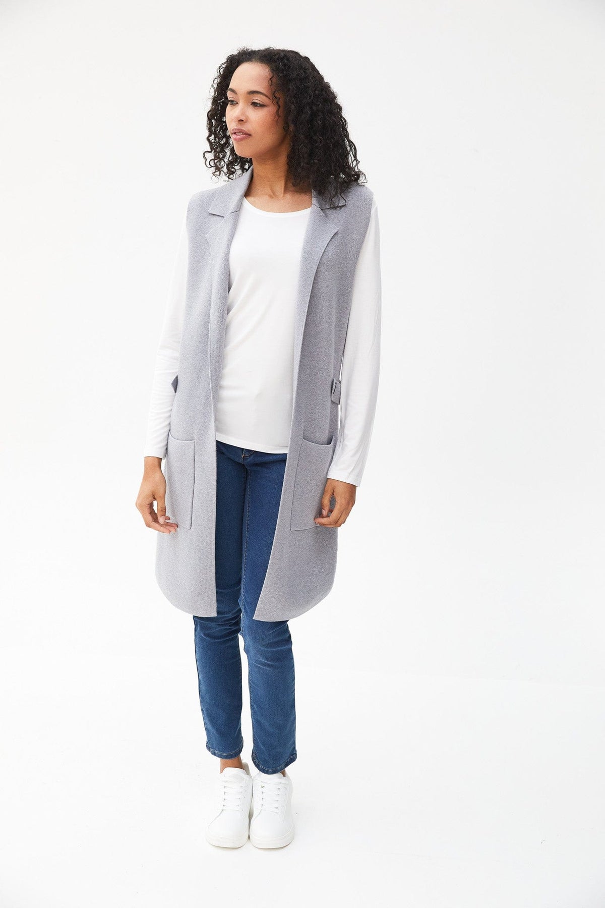 Kartner Rounded Hem Waistcoat