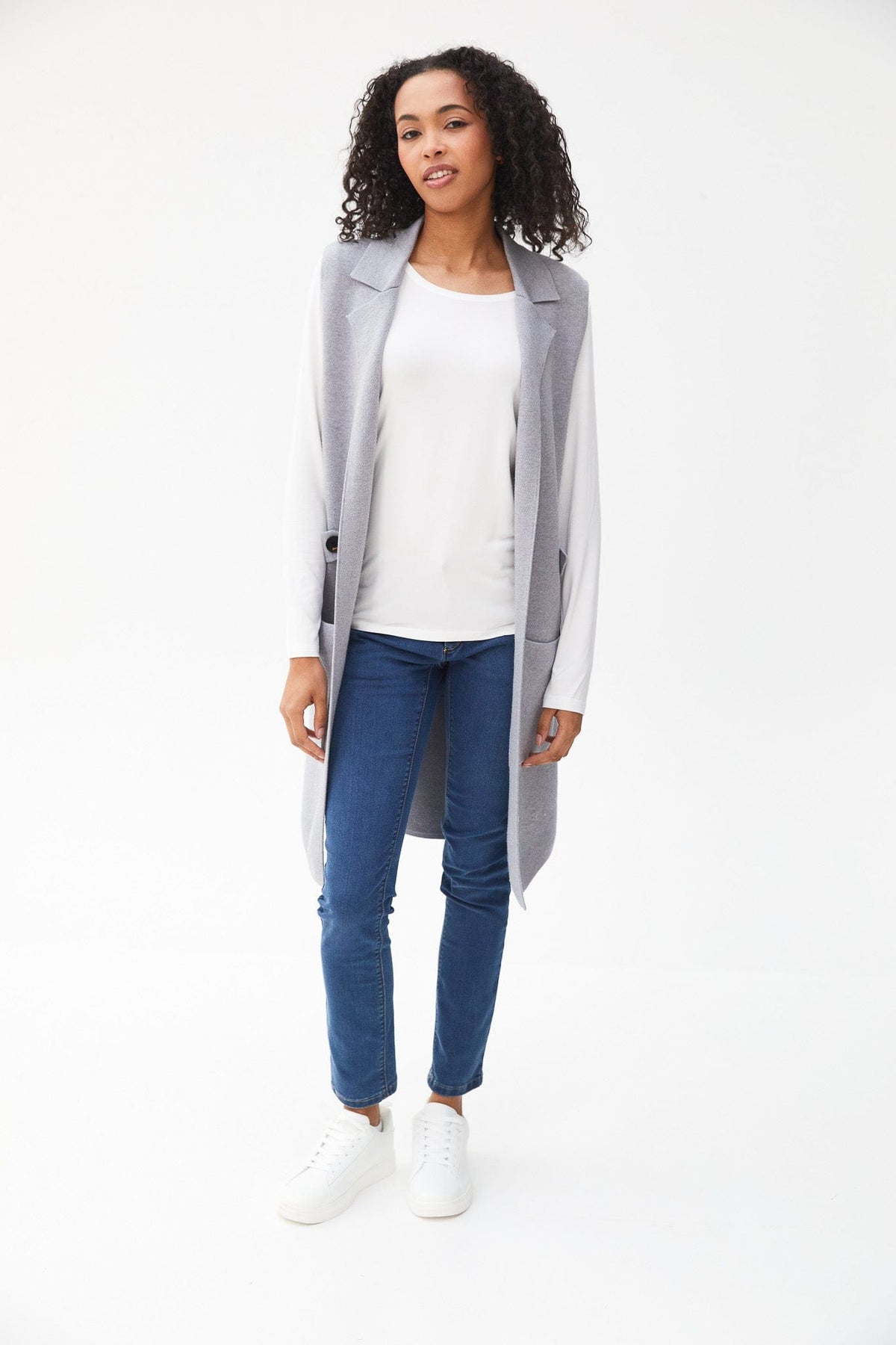 Kartner Rounded Hem Waistcoat