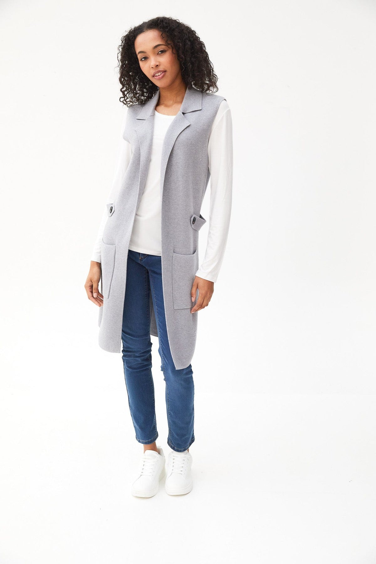 Kartner Rounded Hem Waistcoat