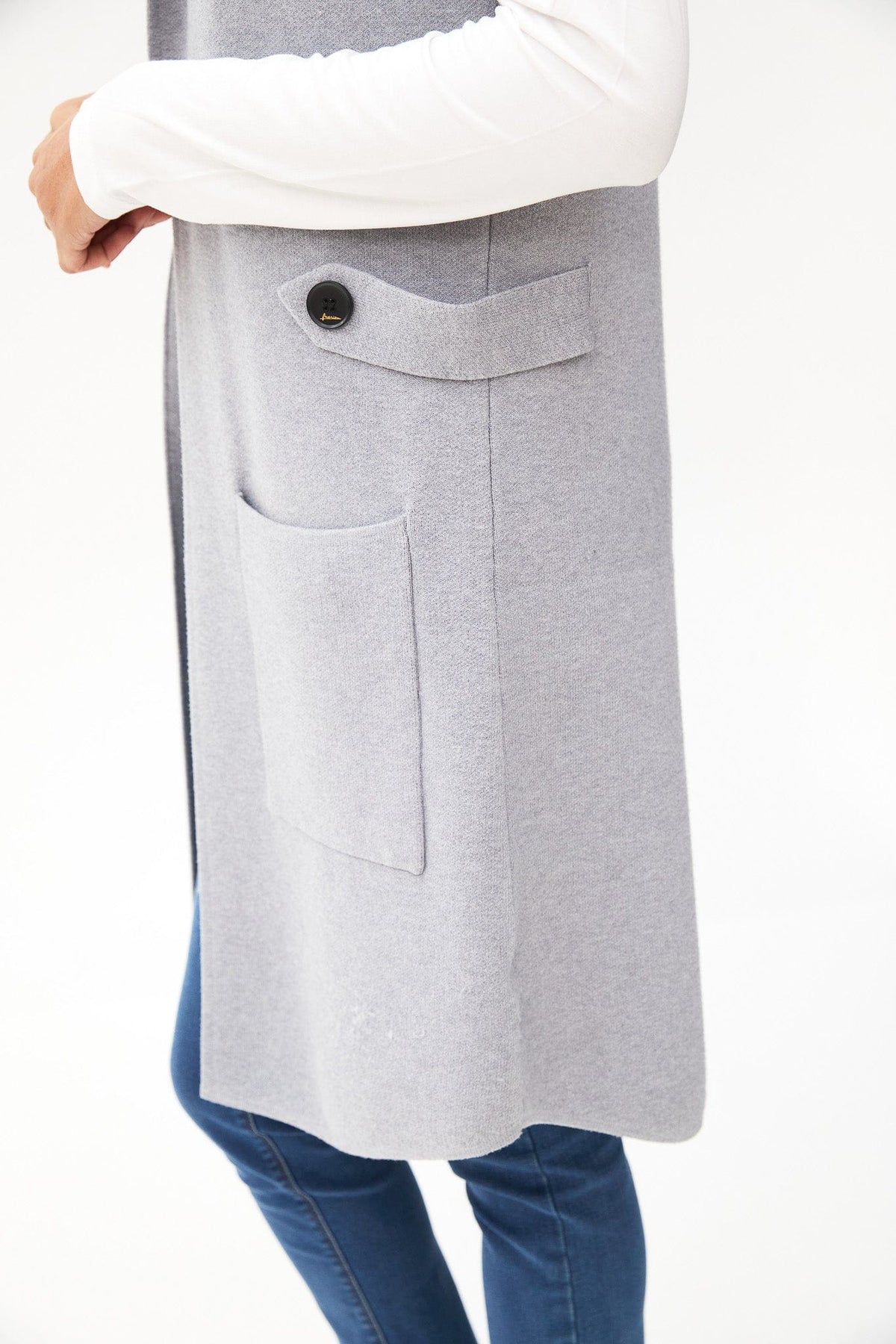 Kartner Rounded Hem Waistcoat