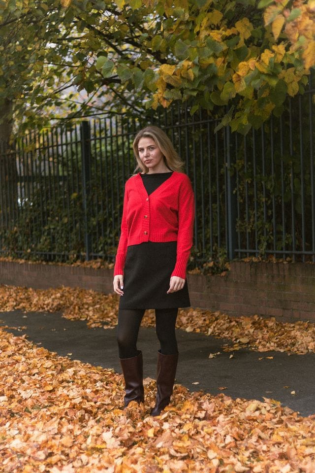 Three Button Cardigan