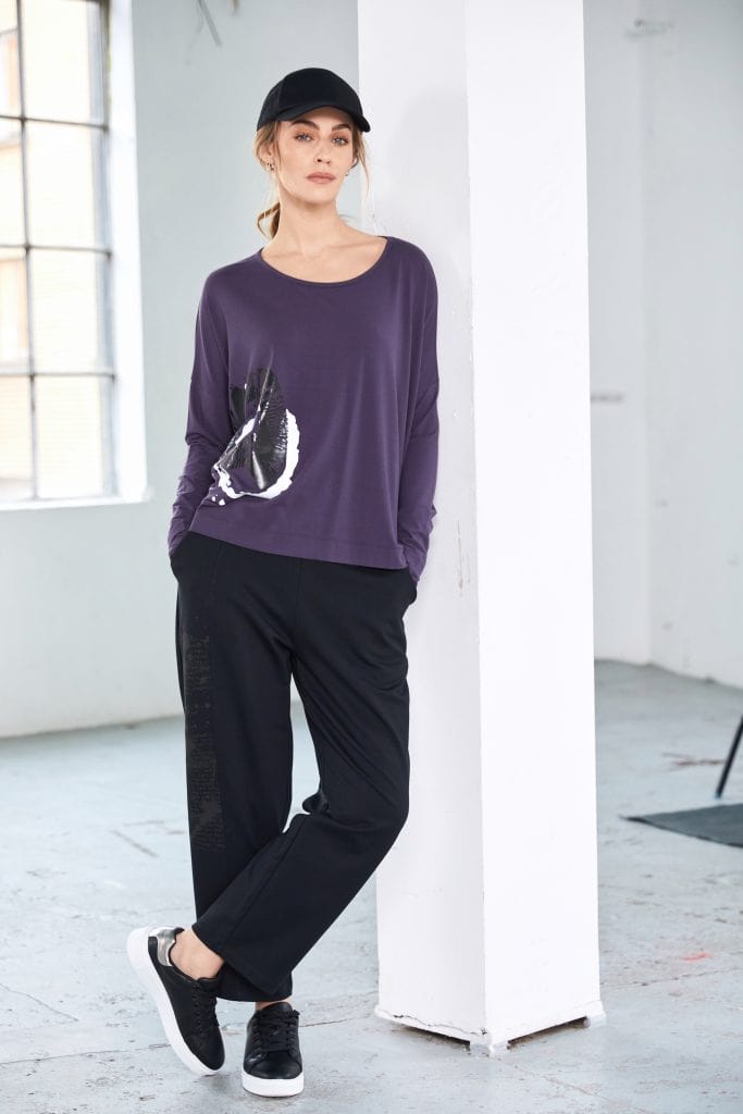 NAYA Self Print Trouser