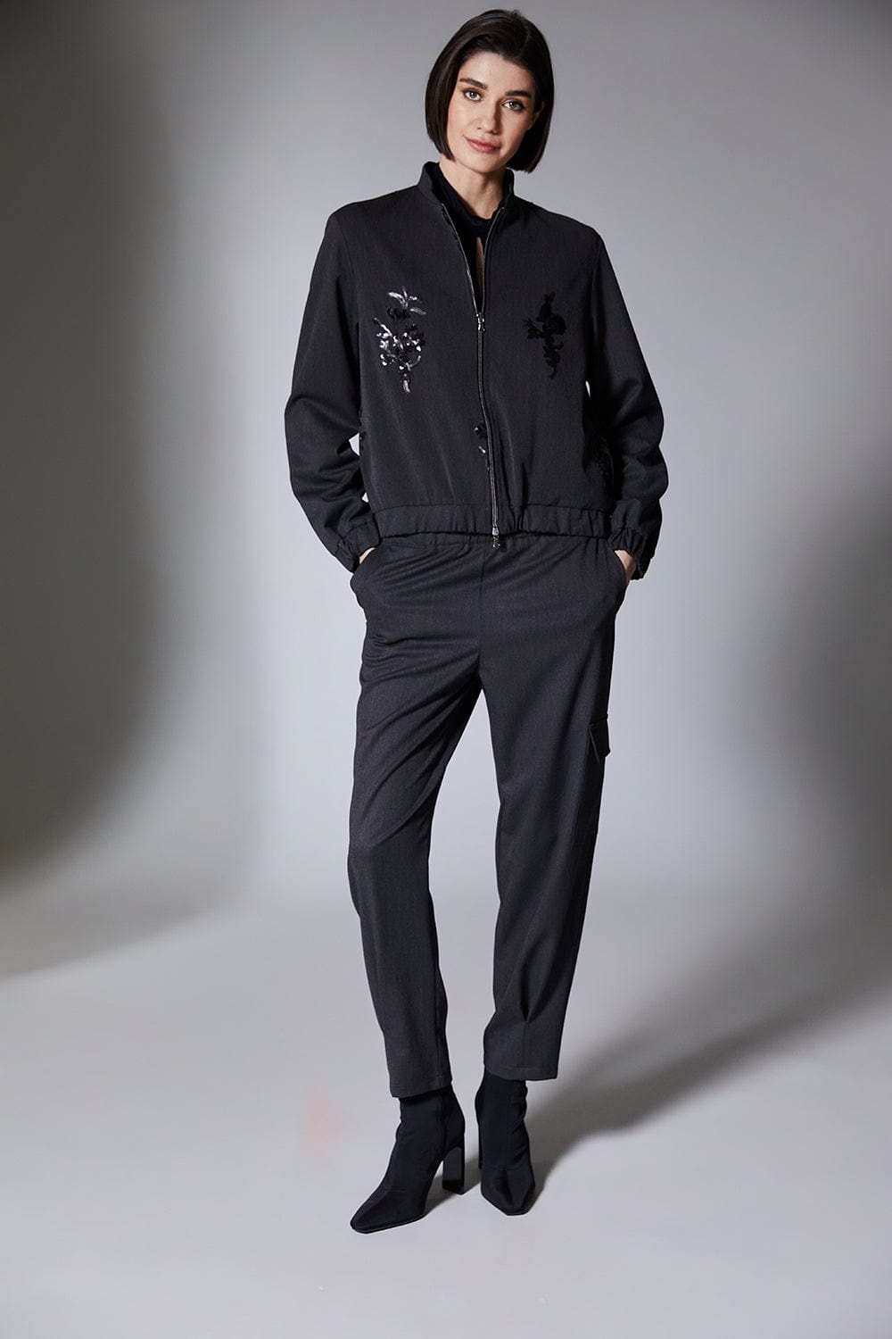 PERUZZI Sequin Applique Jacket