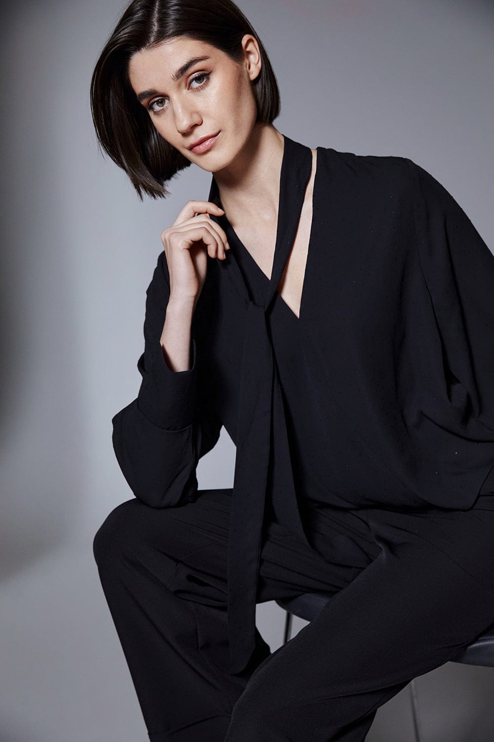 PERUZZI Cocktail Sparkle Blouse